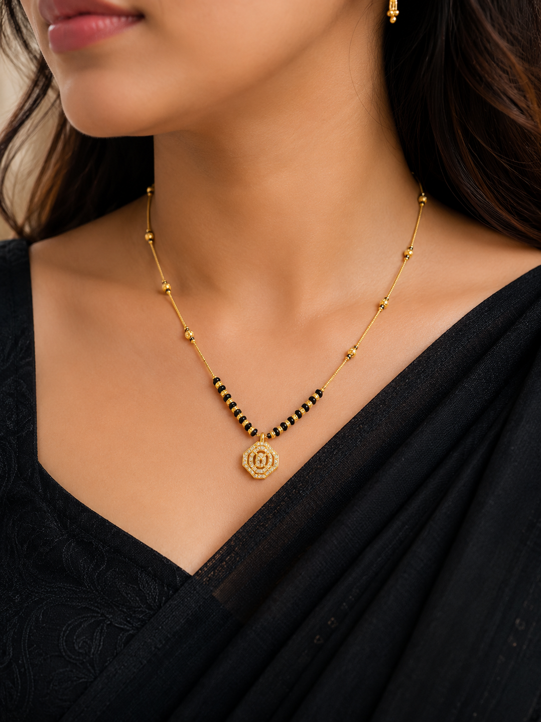 Royal Hexa Mangalsutra