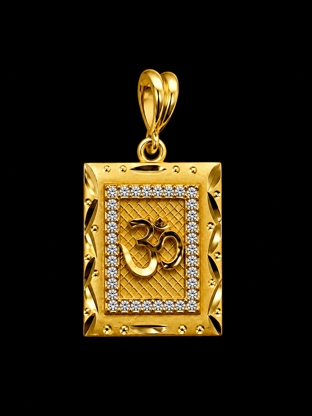 Gold Plated Om 🕉️ Pendal