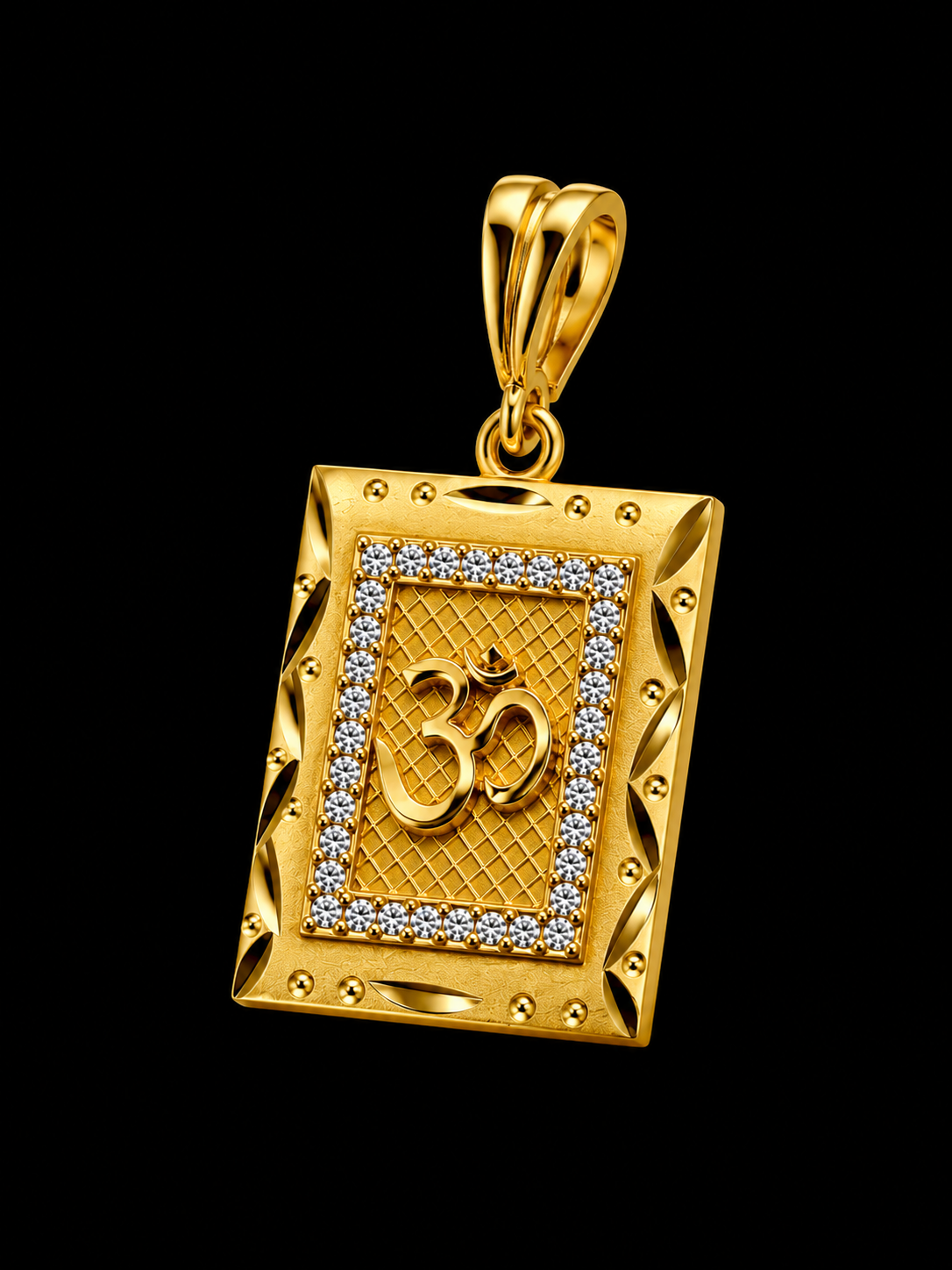 Gold Plated Om 🕉️ Pendal