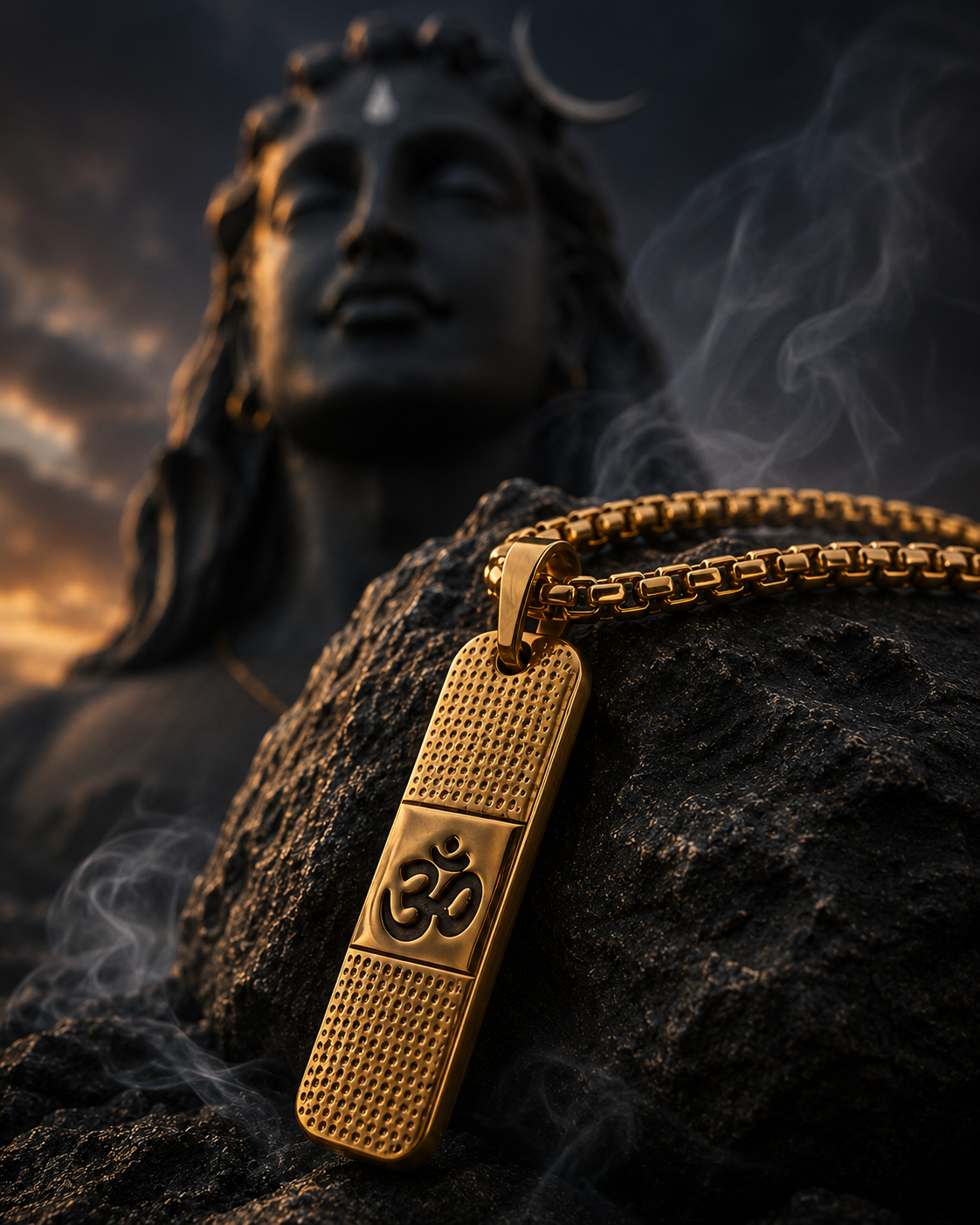 ॐ Signature Pendant With Chain