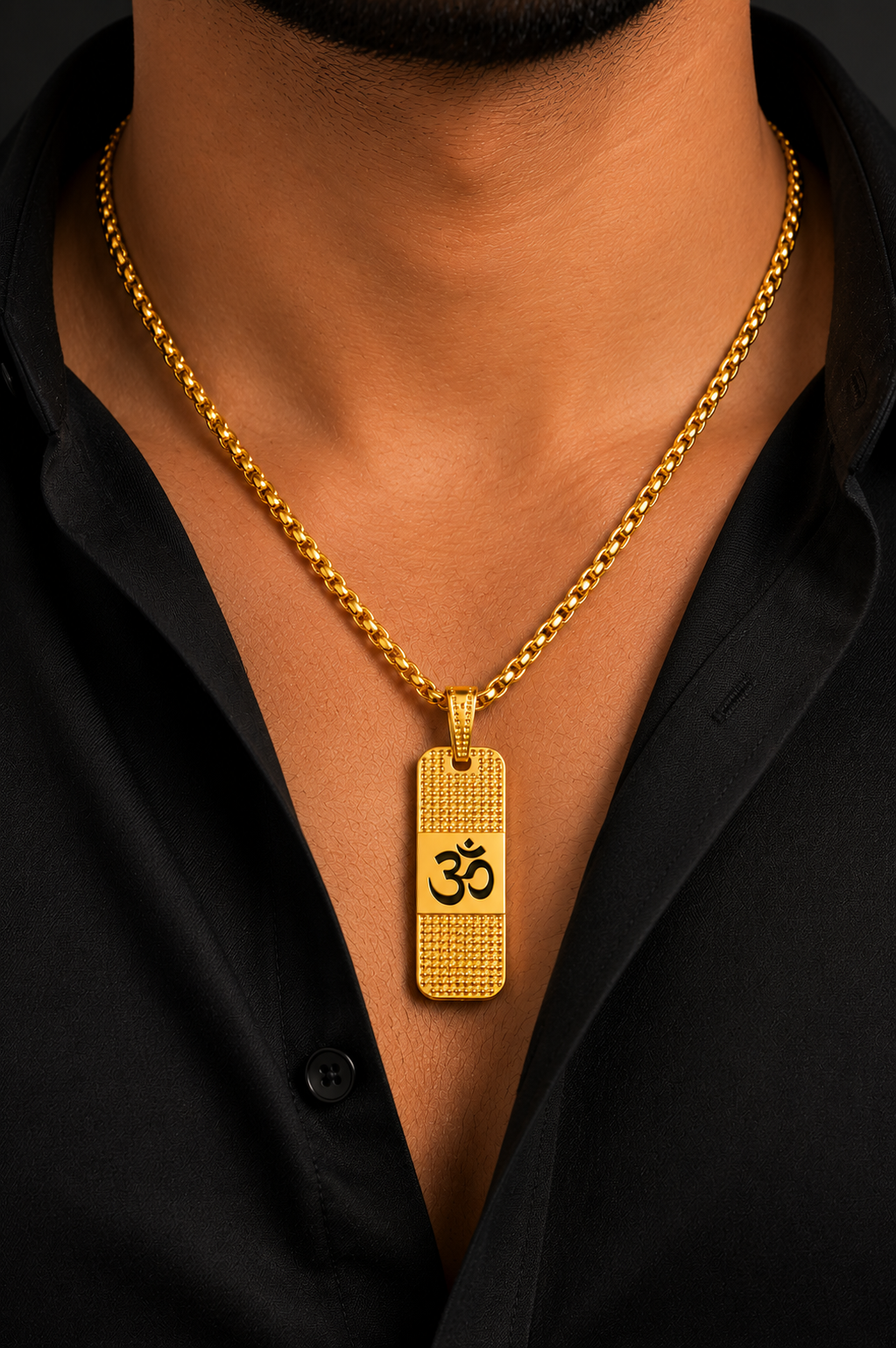 ॐ Signature Pendant With Chain