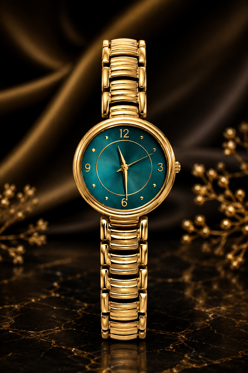 Luxury Golden Watch For Women