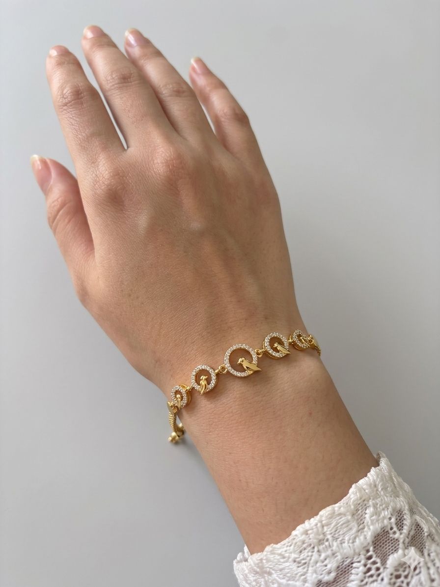 ✨ Royal Parrot Luxe Bracelet