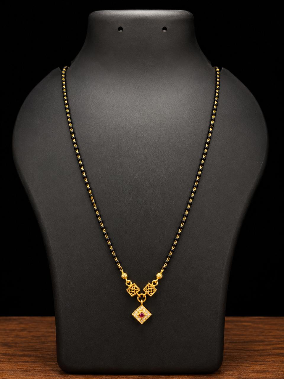 Ruby Charm Mangalsutra